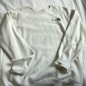 Ladies north face sweatshirt